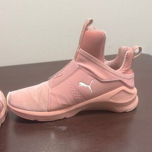 Puma Women's Blush Pink Slip-On Sneakers